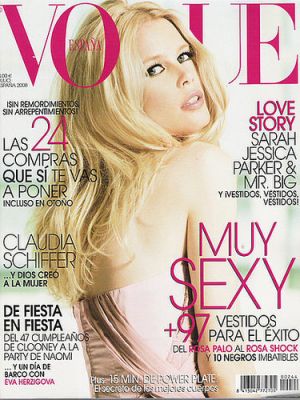 Vogue magazine covers - wah4mi0ae4yauslife.com - Vogue Espana July 2008 - Claudia Schiffer.jpg